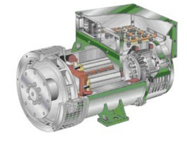 镇远发电机内部结构图